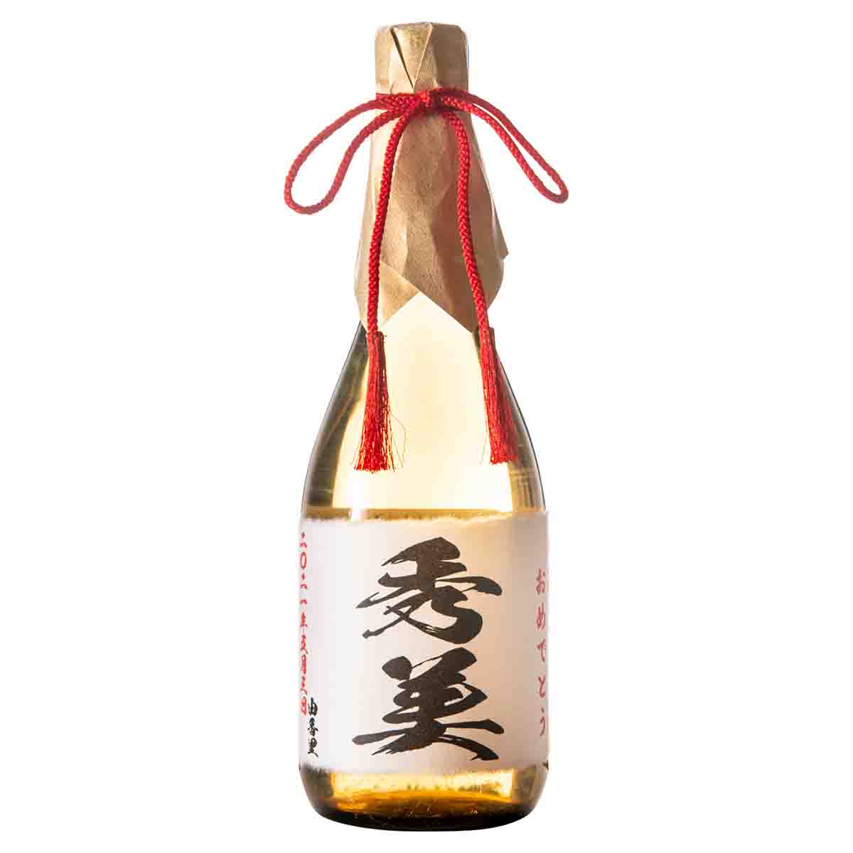 【名入れ】日本酒 / 純米酒（金箔入）720ml（木箱入り）